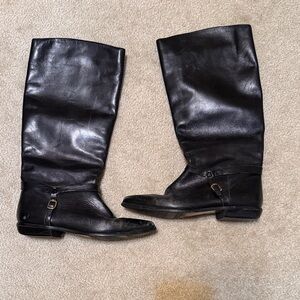 Vintage Haze Knee High Leather Boots